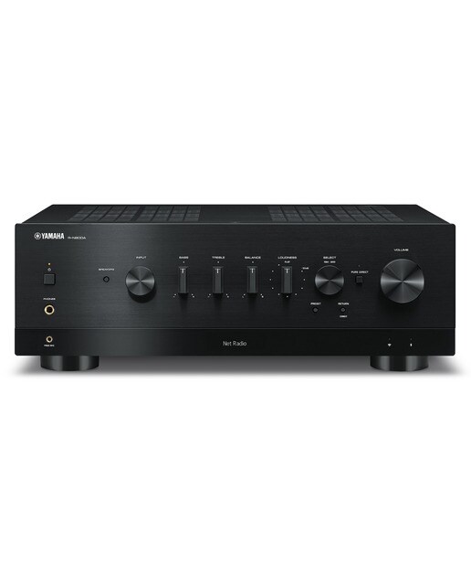 Receptor estéreo en Red Yamaha MusicCast R-N800 negro Negro-1