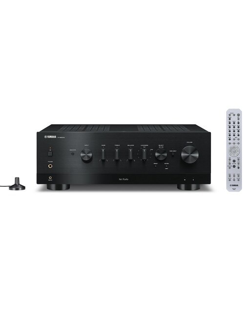 Receptor estéreo en Red Yamaha MusicCast R-N800 negro Negro-2