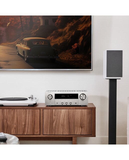 Receptor Hi-Fi en red Denon DRA-900H plata con Bluetooth y WiFi Plata-6
