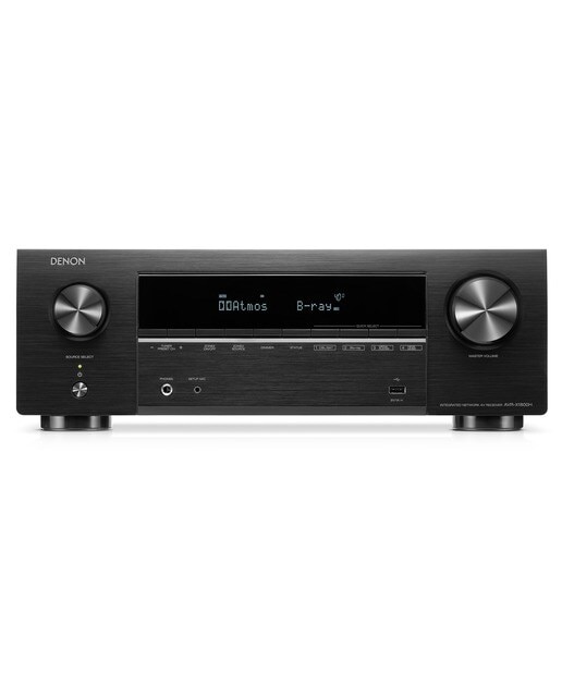 Receptor AV Denon AVR-X 1800 7.2 canales 8K de 120 W Negro-1