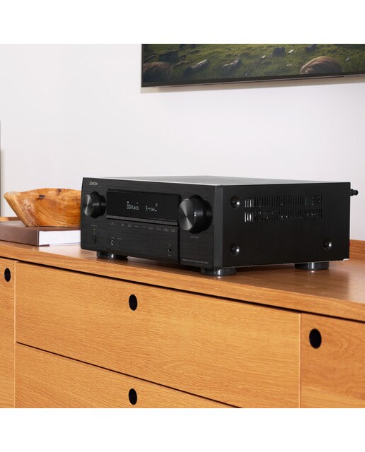 Receptor AV Denon AVR-X 1800 7.2 canales 8K de 120 W Negro-6