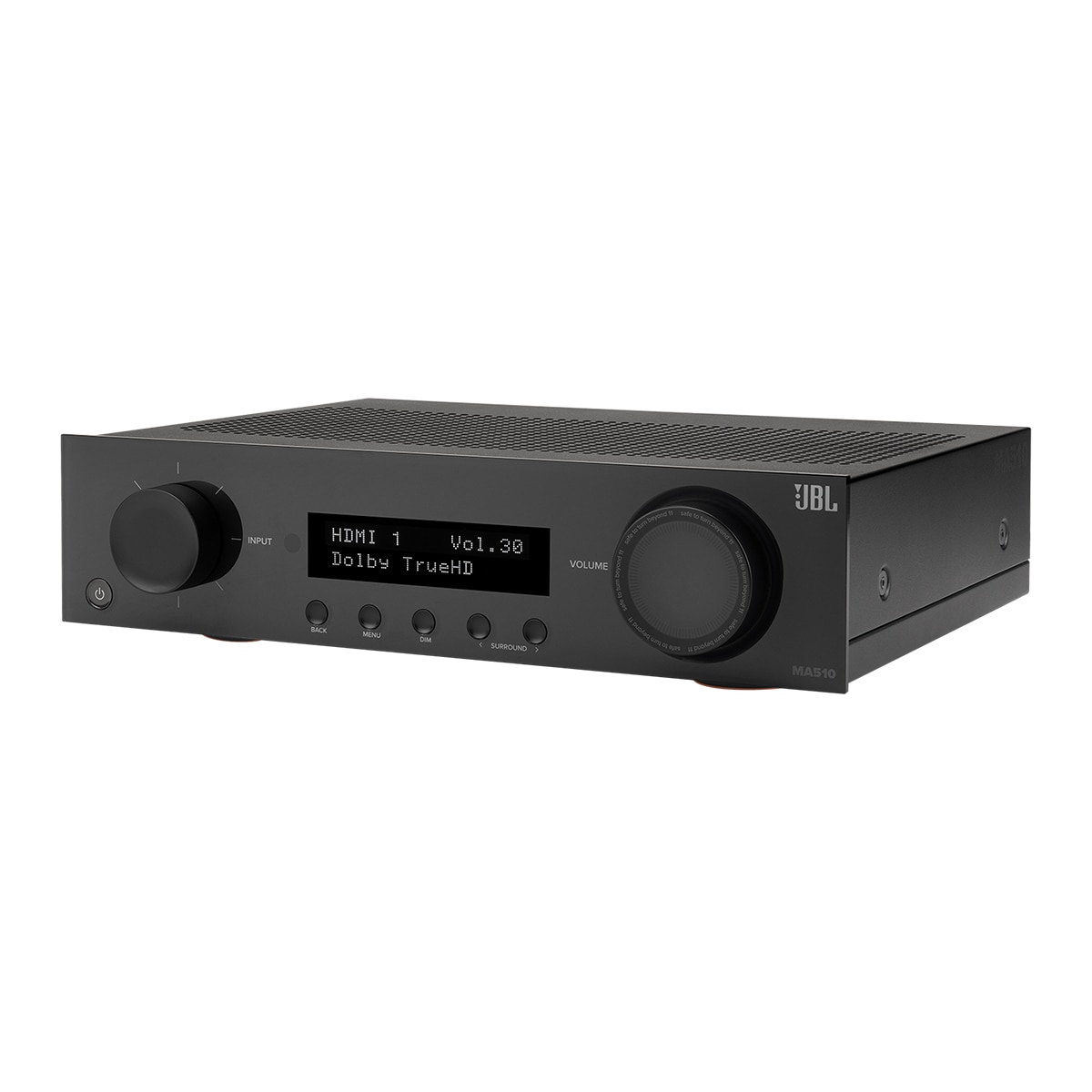 Receptor AV JBL MA-510 5.2 8K - Blanco Negro-3