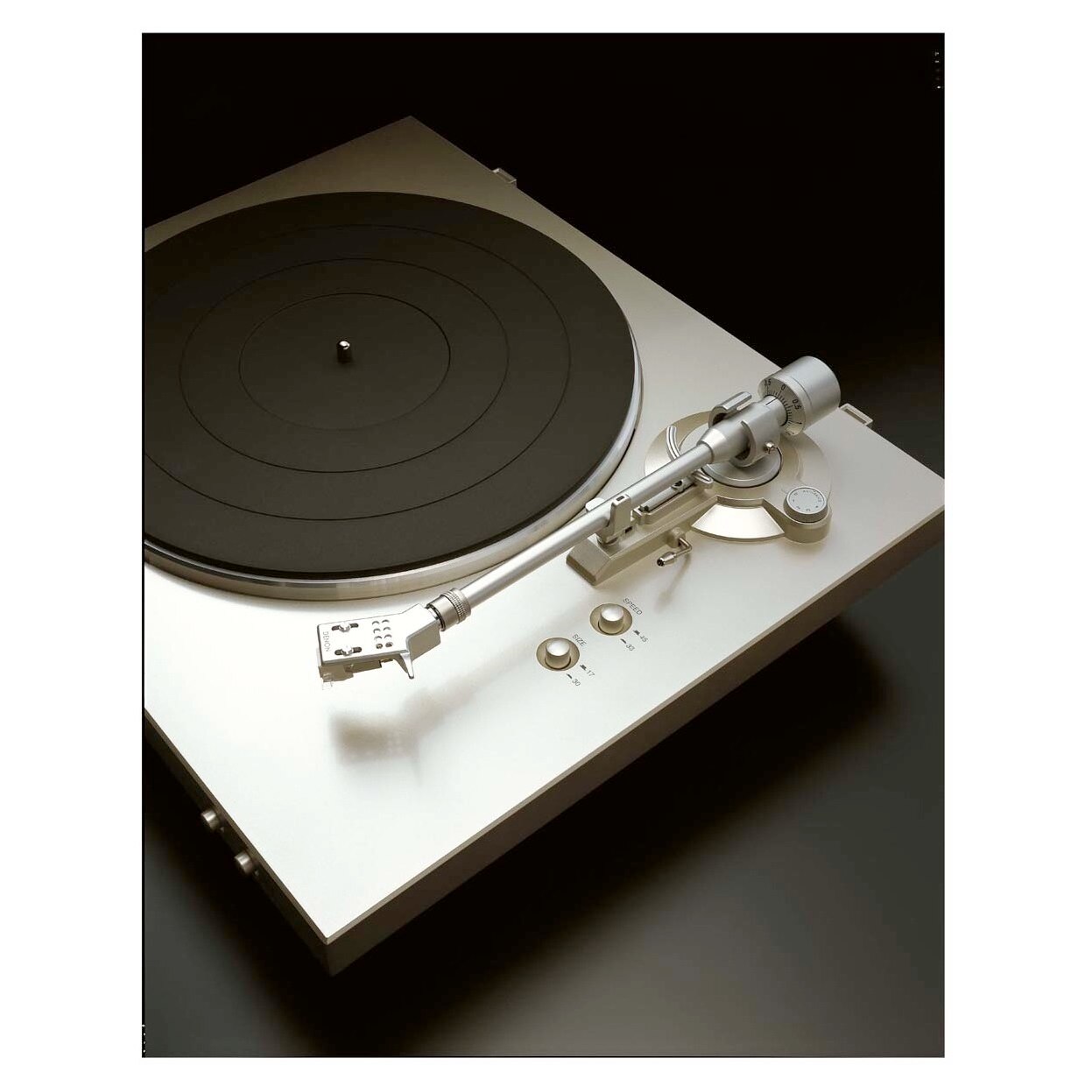 Tocadiscos Denon DP 300 - Plata Plata-2