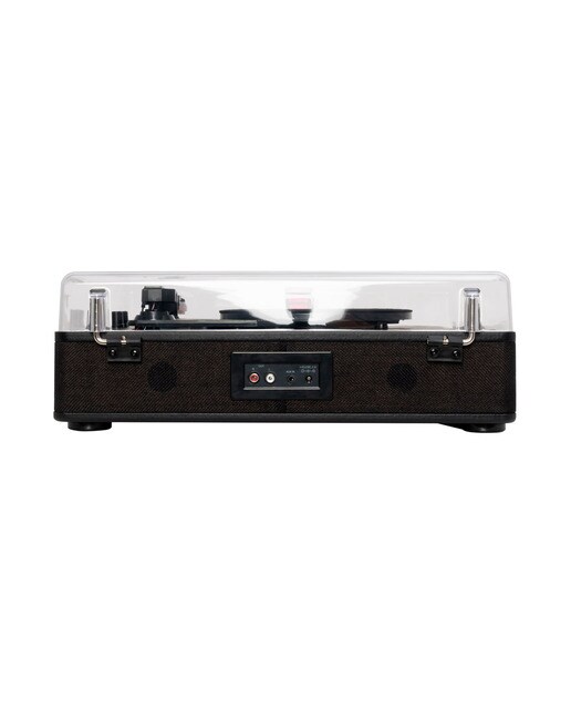 Gira-Discos Hi-Fi Belt Drive, USB Preto-3