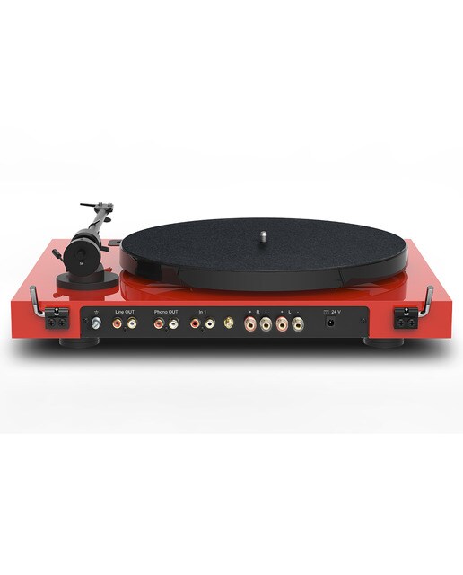 Giradiscos autoamplificado Pro-Ject Juke Box E1 rojo lacado Rojo lacado-3