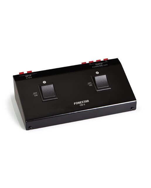 Imagen 0 de Selector de altavoces estéreo Fonestar CB-2