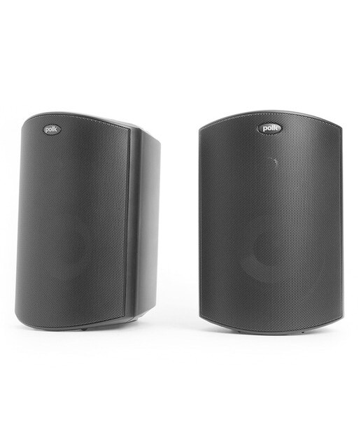 Polk Audio - Altavoces de exterior Polk Audio Atrium4 negro.