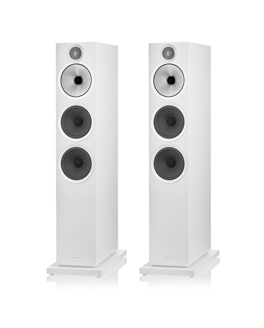 Altavoces de suelo Bowers & Wilkins 603 S3 Blanco mate-2
