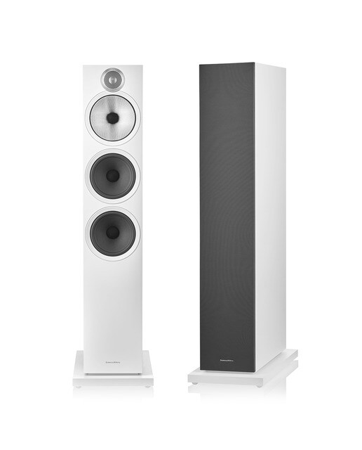 Altavoces de suelo Bowers & Wilkins 603 S3 Blanco mate-3