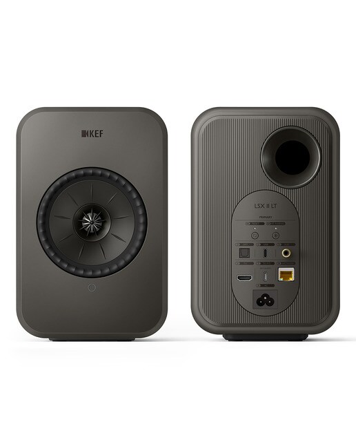 Altavoces de estantería KEF LSX II LT Wireless (pareja) Grafito-2