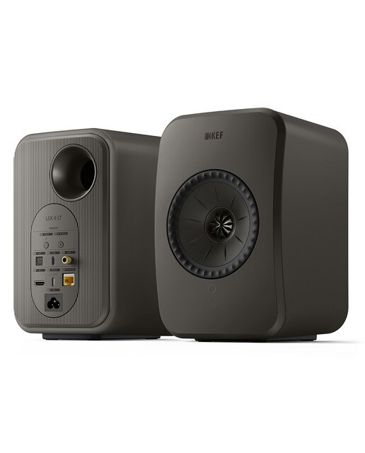 Altavoces de estantería KEF LSX II LT Wireless (pareja) Grafito-3