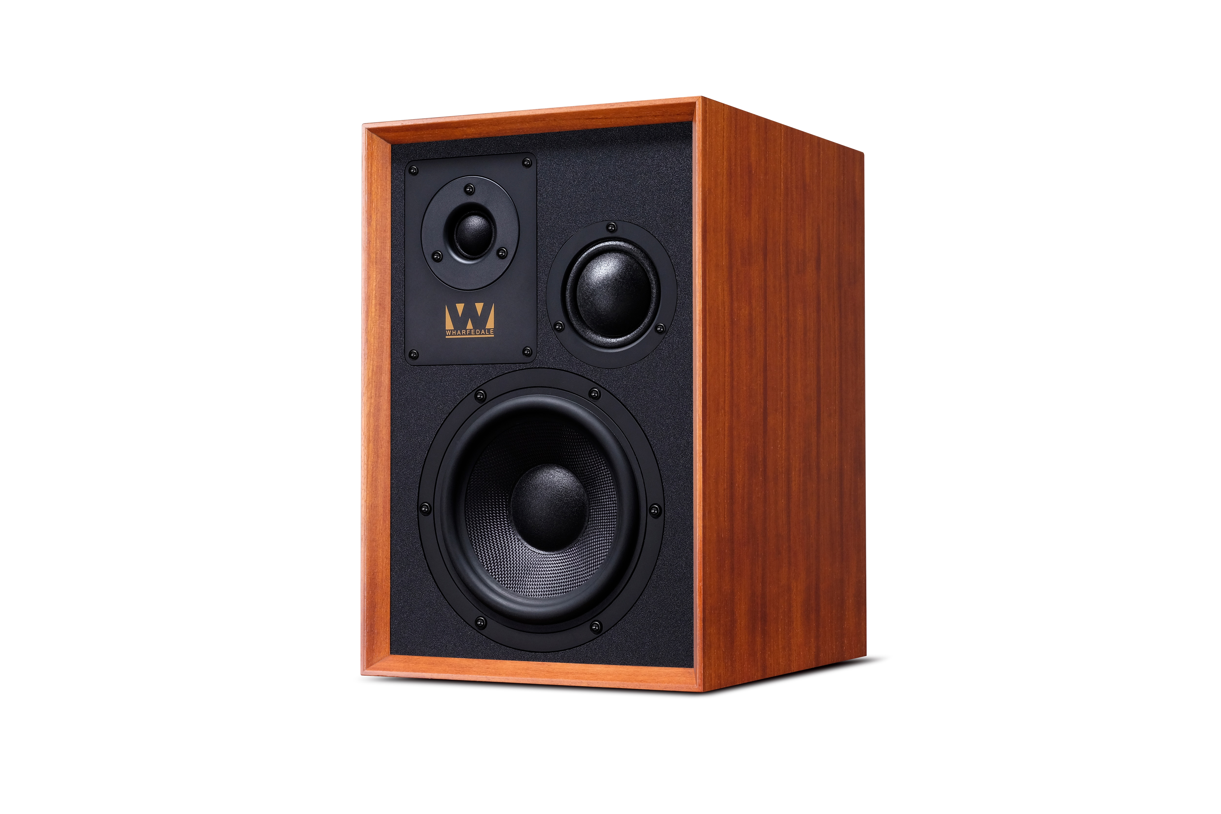 Monitor de estantería Hi-Fi Wharfedale Super Denton (Pareja) - Caoba Caoba-3