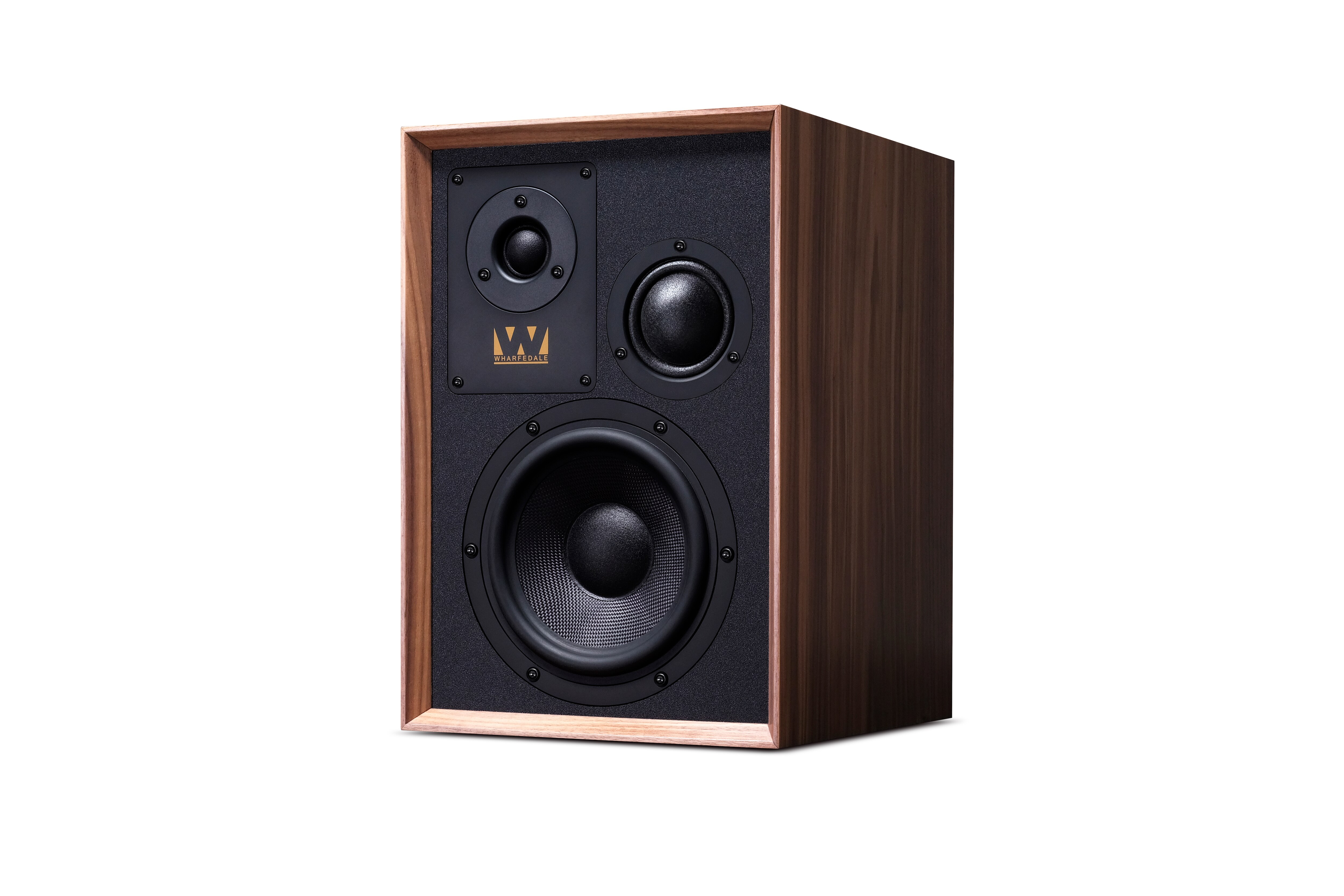 Monitor de estantería Hi-Fi Wharfedale Super Denton (Pareja) Nogal-2