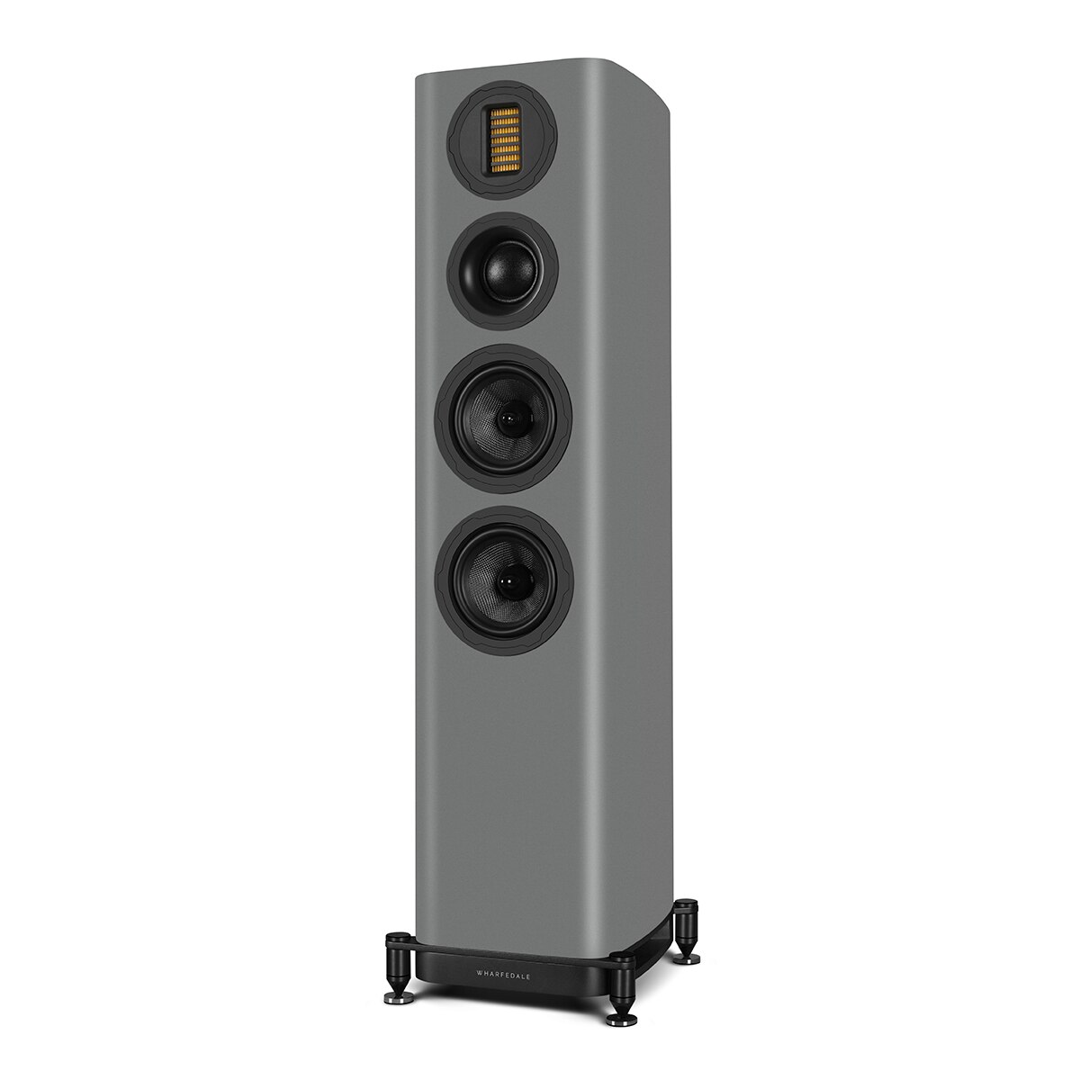 Par de altavoces de suelo HiFi Wharfedale EVO 5.3 - Negro Gris Lunar-3