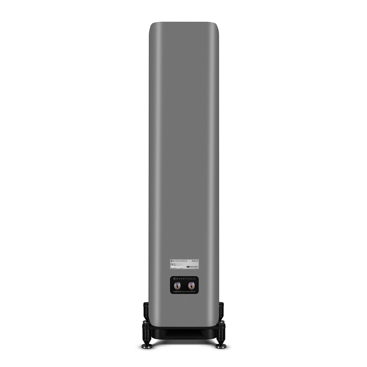 Par de altavoces de suelo HiFi Wharfedale EVO 5.3 - Negro Gris Lunar-5