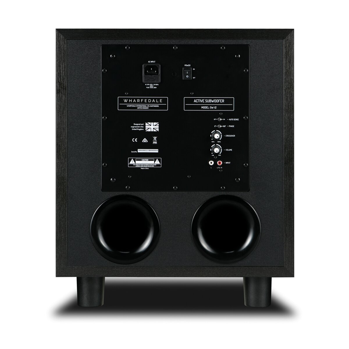 Subwoofer activo Wharfedale SW-12 Negro Negro-2