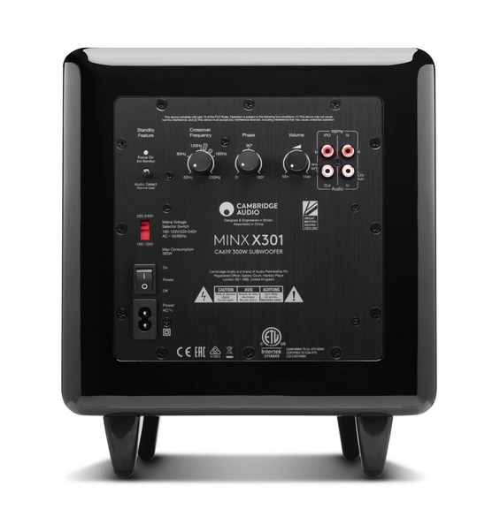 Subwoofer Cambridge Audio Minx X301 Negro-2