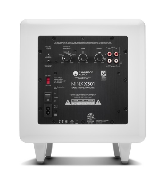 Subwoofer Cambridge Audio Minx X301 Blanco-2