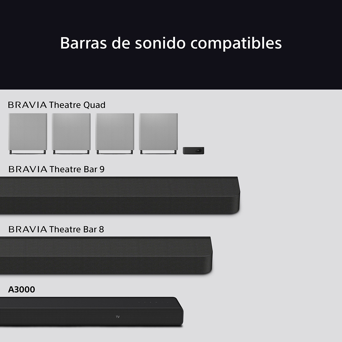 Subwoofer inalámbrico Sony BRAVIA Theatre Sub 7, 100W, graves profundos y sonido mejorado. Diseño compacto, combinable con barras y altavoces. Negro-6