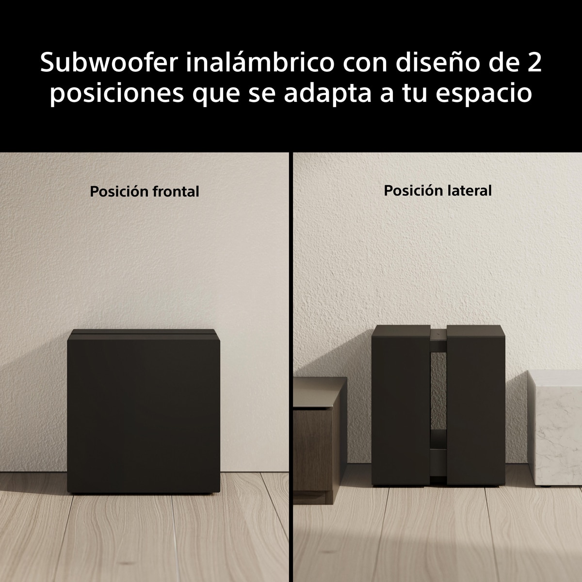 Subwoofer inalámbrico Sony BRAVIA Theatre Sub 9: 600W, Sonido envolvente, Dolby Atmos, DTS X Negro-5
