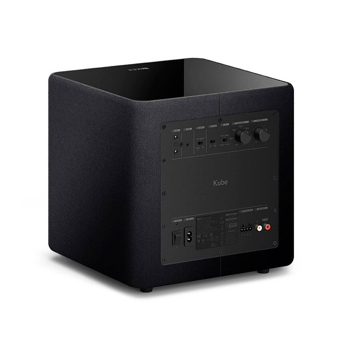 Imagen 3 de Subwoofer activo KEF Kube 8 MIE - Negro Negro