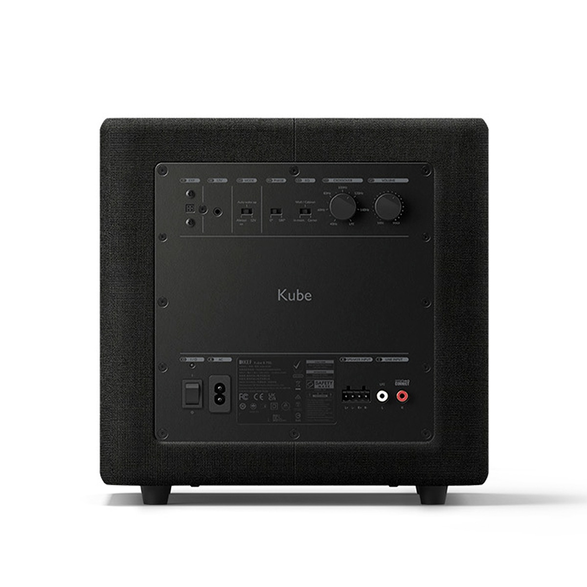 Imagen 4 de Subwoofer activo KEF Kube 8 MIE - Negro Negro