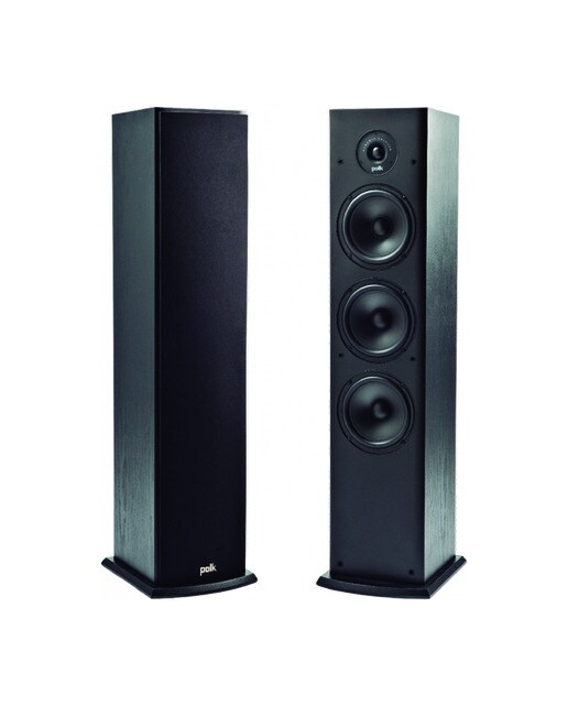 Imagem 0 de Coluna Chão Polk Audio T50, 2 Unidades - Black