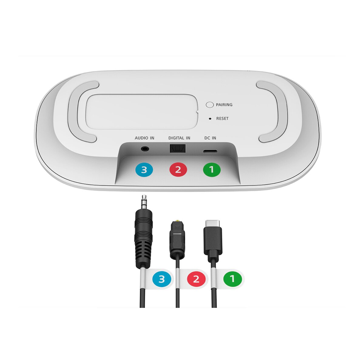 Coluna Portátil TV Sony SRS-LSR200 Branco-4