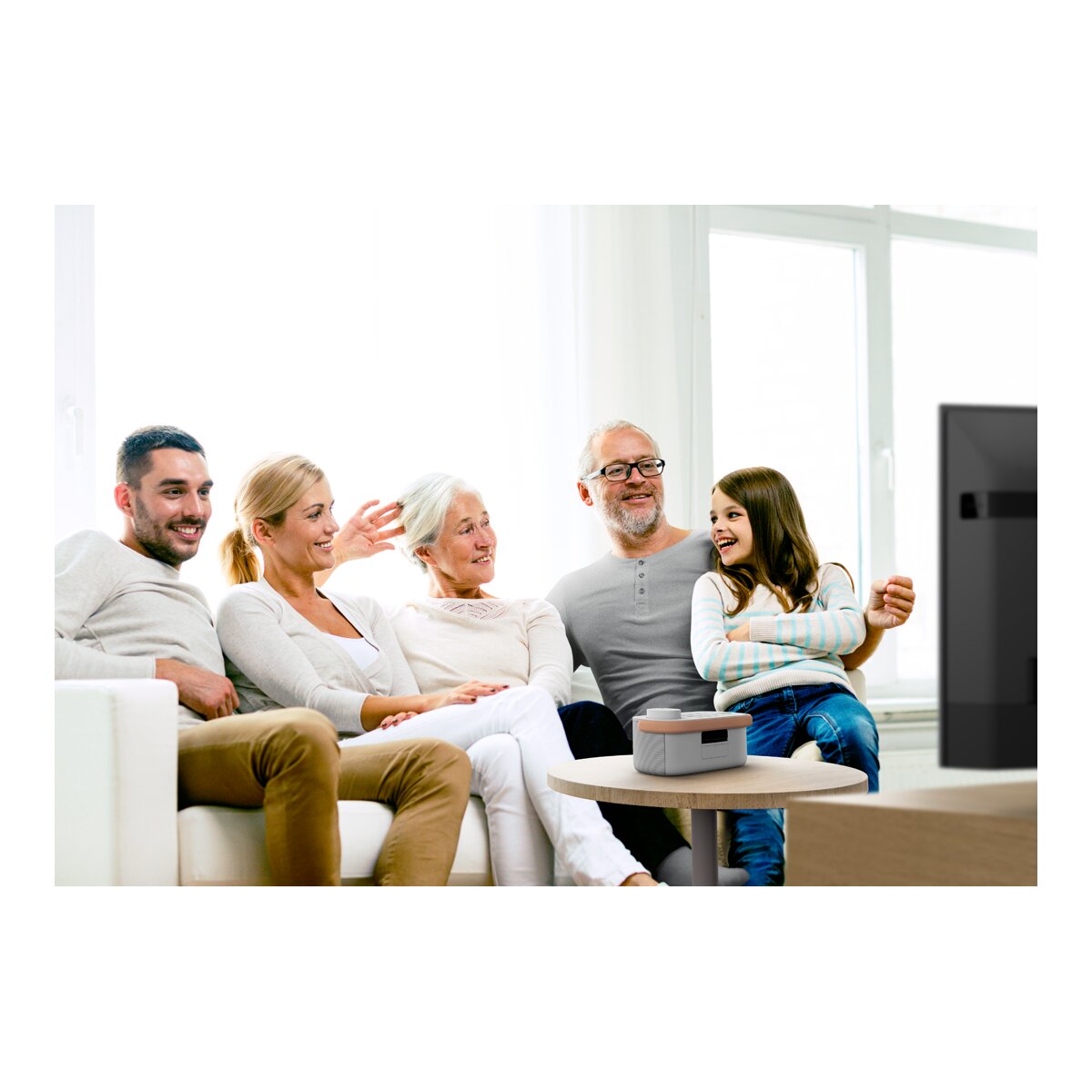 Coluna Portátil TV Sony SRS-LSR200 Branco-7