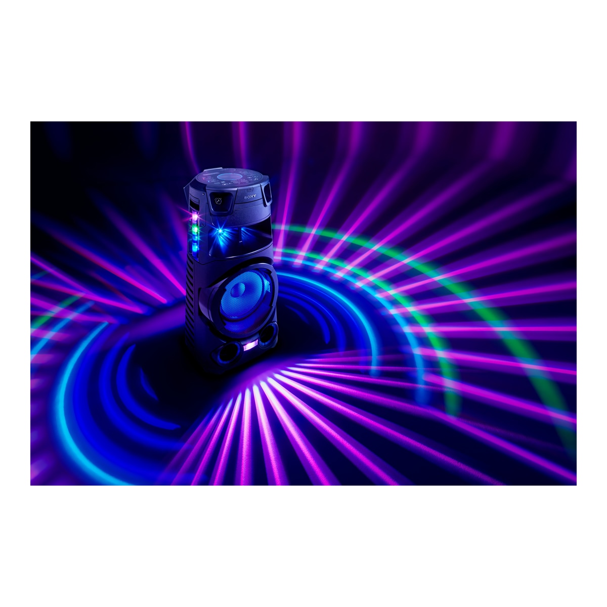 Sistema de audio de alta potencia SONY MHC-V73D con tecnología BLUETOOTH / NFC - Negro Negro-7