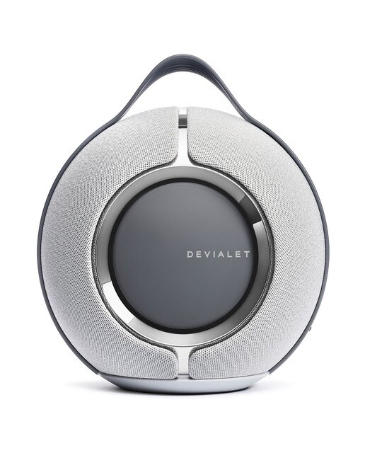 Coluna Portátil Hi-Fi Devialet Mania, Wi-Fi, AirPlay 2 e Bluetooth 5.0 Cinzento-claro-1