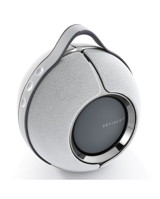 Coluna Portátil Hi-Fi Devialet Mania, Wi-Fi, AirPlay 2 e Bluetooth 5.0 Cinzento-claro-3