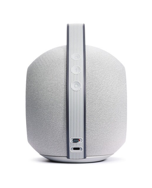 Coluna Portátil Hi-Fi Devialet Mania, Wi-Fi, AirPlay 2 e Bluetooth 5.0 Cinzento-claro-4