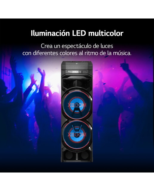 Altavoz LG 2023 XBOOM RNC9 1000W Karaoke DAB+ Bluetooth - Negro Negro-5