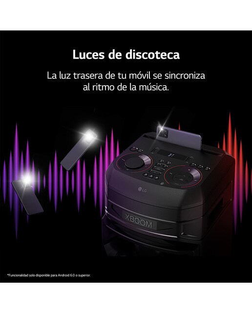 Altavoz LG 2023 XBOOM RNC9 1000W Karaoke DAB+ Bluetooth - Negro Negro-6