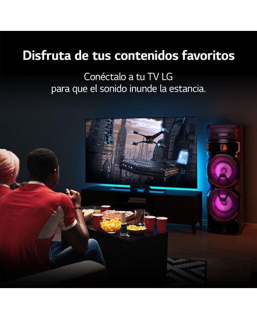 Altavoz LG 2023 XBOOM RNC9 1000W Karaoke DAB+ Bluetooth - Negro Negro-13