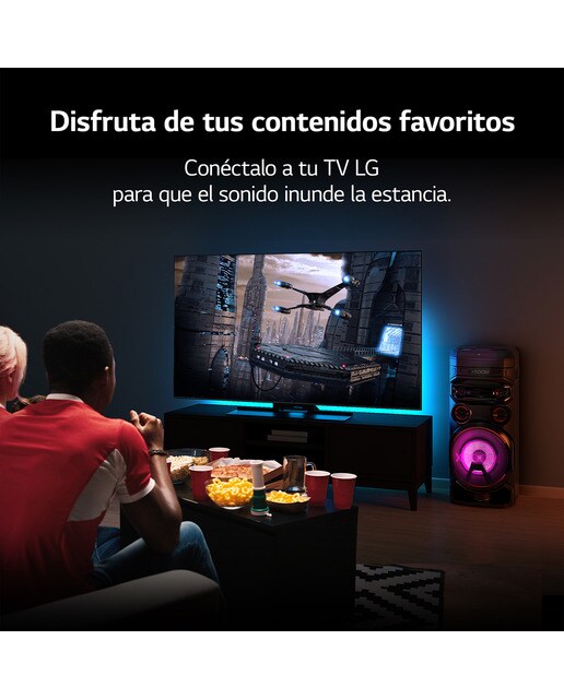Altavoz LG 2023 XBOOM RNC7 500W Karaoke DAB+ Bluetooth Negro-13