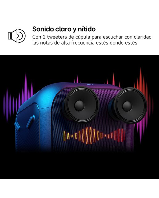 Altavoz alta potencia LG XBOOM XL9T 1000W, Bluetooth TV Surround - Negro Negro-16