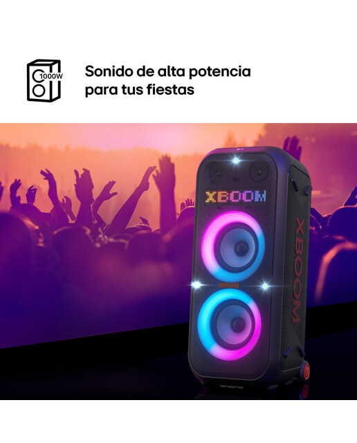 Altavoz alta potencia LG XBOOM XL9T 1000W, Bluetooth TV Surround - Negro Negro-17