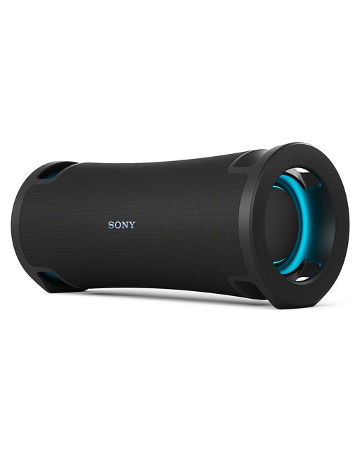 Altavoz portátil Sony ULT FIELD 7 con ULT POWER SOUND, Deep bass, 30h batería, IP67, resistente al agua, iluminación, micrófono, audio-in, negro Negro-1