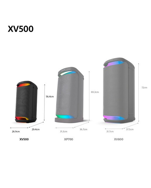 Coluna Portátil Bluetooth Sony SRS-XV500 Preto-7