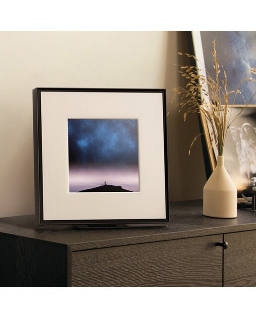 Coluna Samsung Music Frame, Dolby Atmos, Q-Symphony, 2.0, 120 W com subwoofer integrado, WiFi, suporte para assistente de voz Preto-6
