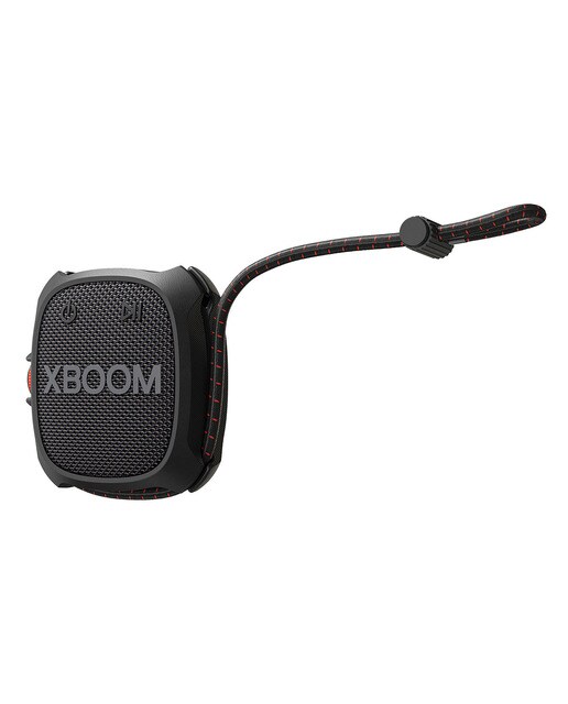 Altavoz portátil LG XBOOM Go XG2QBK, 5W, 10 Horas autonomía, Resistencia IP67 de Grado Militar, a polvo, agua, golpes, temperatura Negro-10