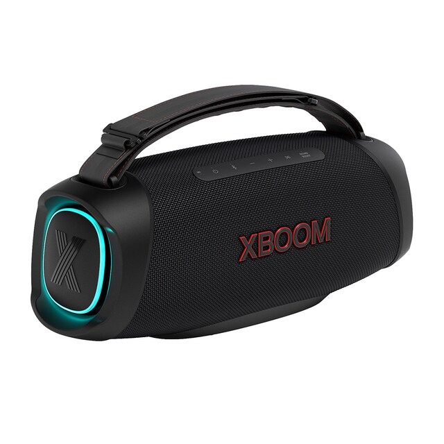 Imagen 0 de Altavoz portátil LG XBOOM Go X8GTBK, 120W, 15 Horas autonomía, Resistencia IP67 de Grado Militar, a polvo, agua, golpes, temperatura