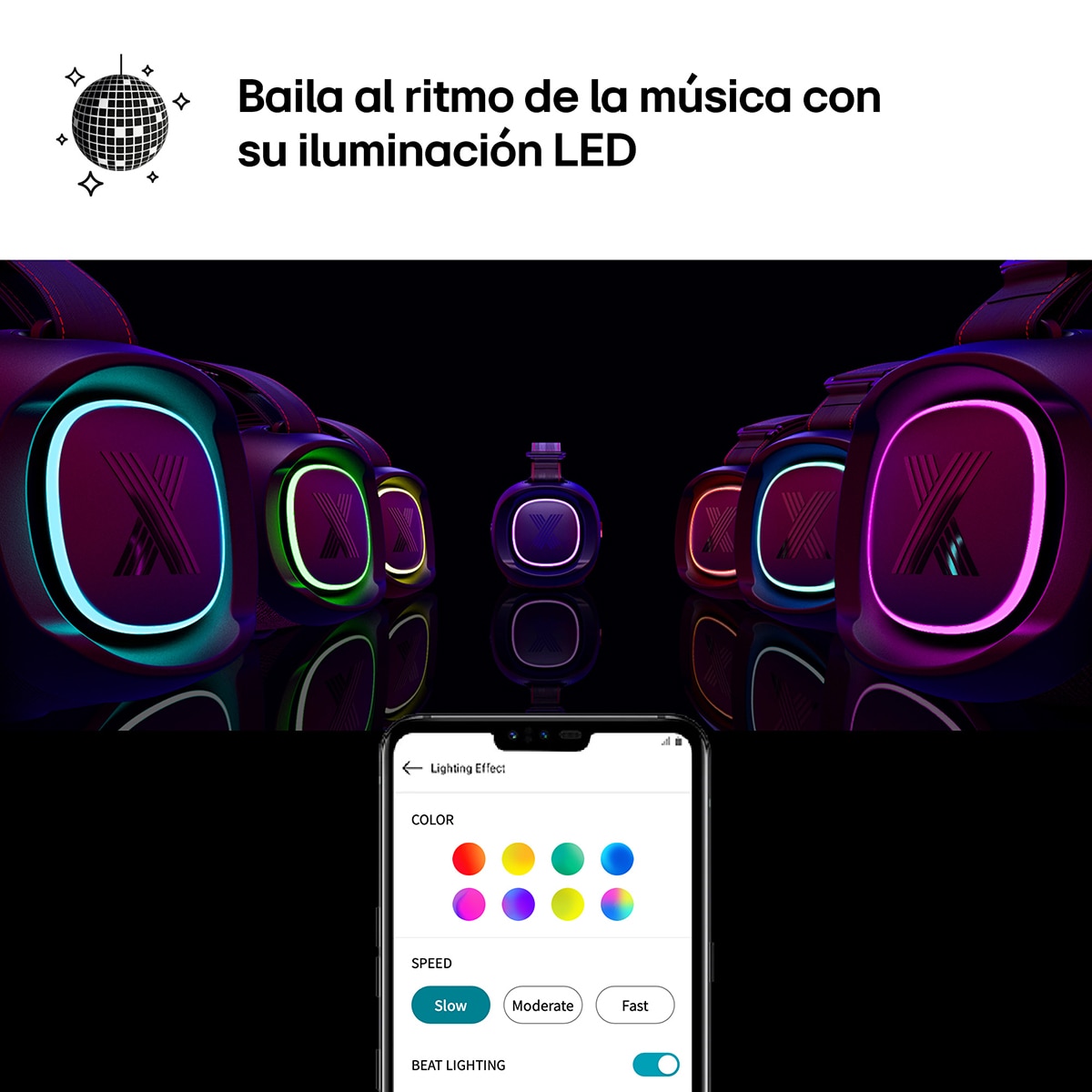 Altavoz portátil LG XBOOM Go X8GTBK, 120W, 15 Horas autonomía, Resistencia IP67 de Grado Militar, a polvo, agua, golpes, temperatura Negro-11