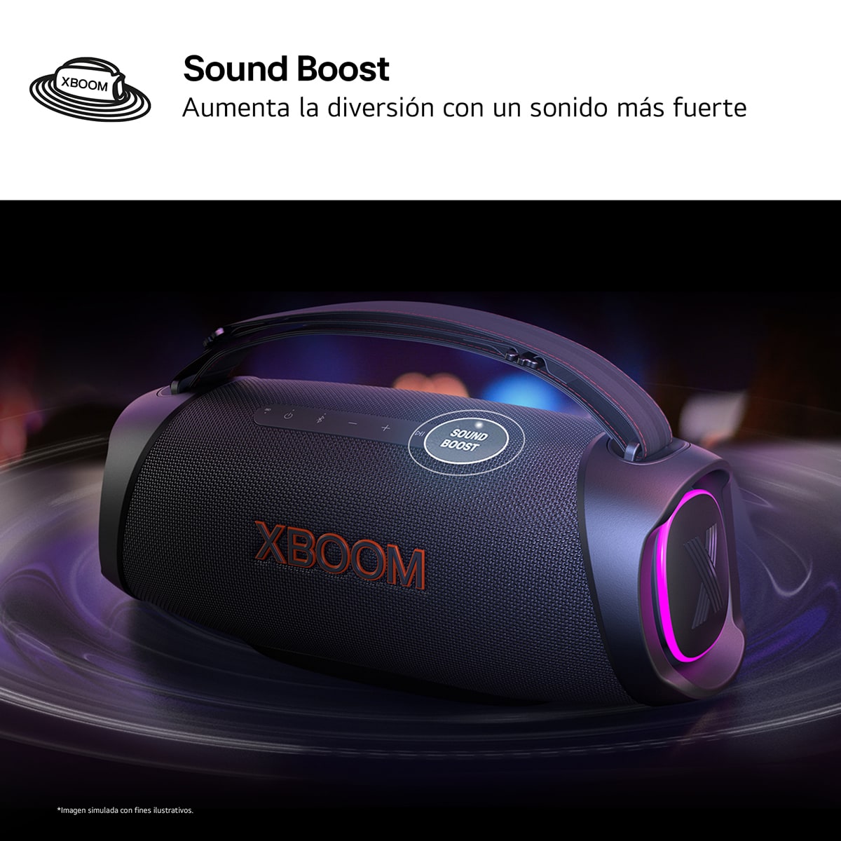 Coluna Portátil LG xboom Go X8GTBK, 120W, 15 Horas de Autonomia Preto-15