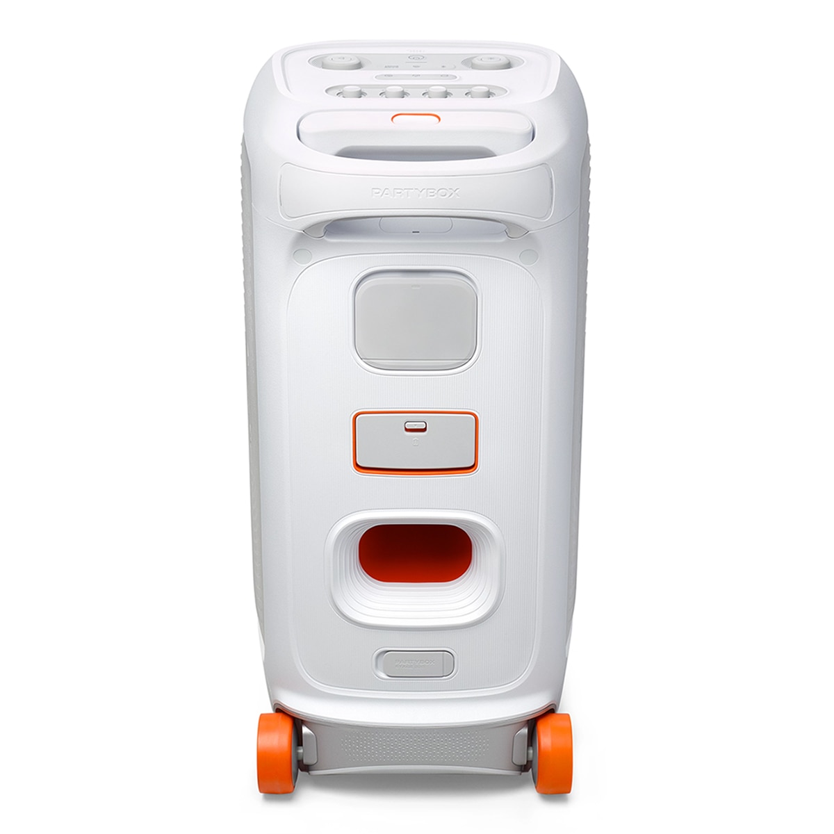 Altavoz portátil para fiestas con ruedas JBL PartyBox Stage 320 Blanco-7