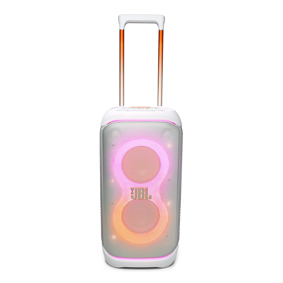 Altavoz portátil para fiestas con ruedas JBL PartyBox Stage 320 Blanco-17