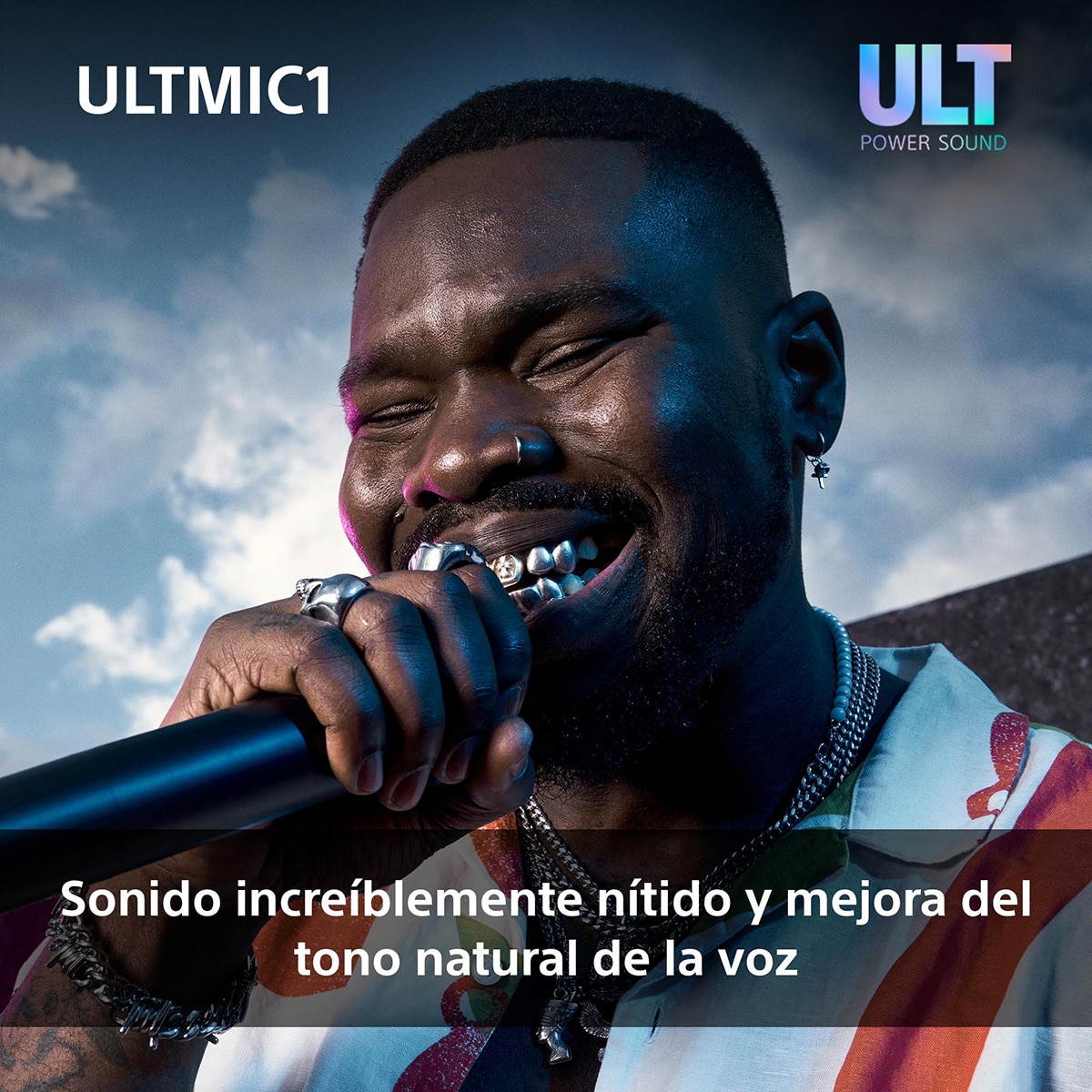 Set de 2 micrófonos inalámbricos negros y receptor Sony ULTMIC1 Negro-5