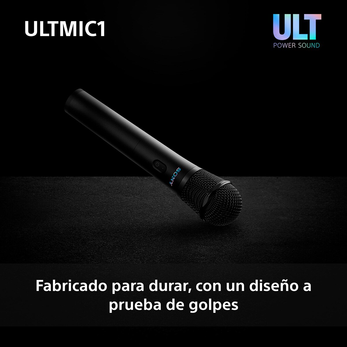 Set de 2 micrófonos inalámbricos negros y receptor Sony ULTMIC1 Negro-9